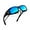 01-Black Frame/Blue Lens, variant on Fit Over Wrap Sunglasses Polarized Lens Wear Over Eyeglasses 100% UV Protection for Men and Women