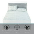 thumbnail image 3 of Cotton House - Charcoal Infused Mattress Protector, Waterproof, Double Size, White, 3 of 4