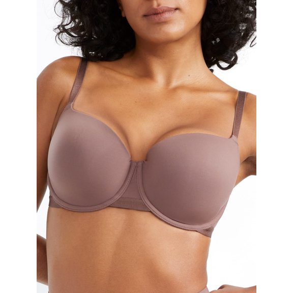 b.tempt'd by Wacoal Women's Nearly Nothing T-Shirt Bra, Peppercorn, 32DDD