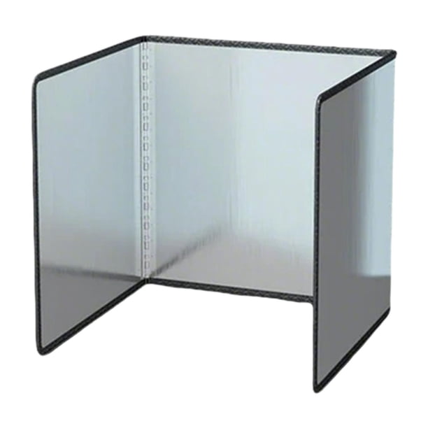 Protector de grasa, protector de acero inoxidable antiadherente, protector de aceite, protector plegable para 120 cm x 40 cm