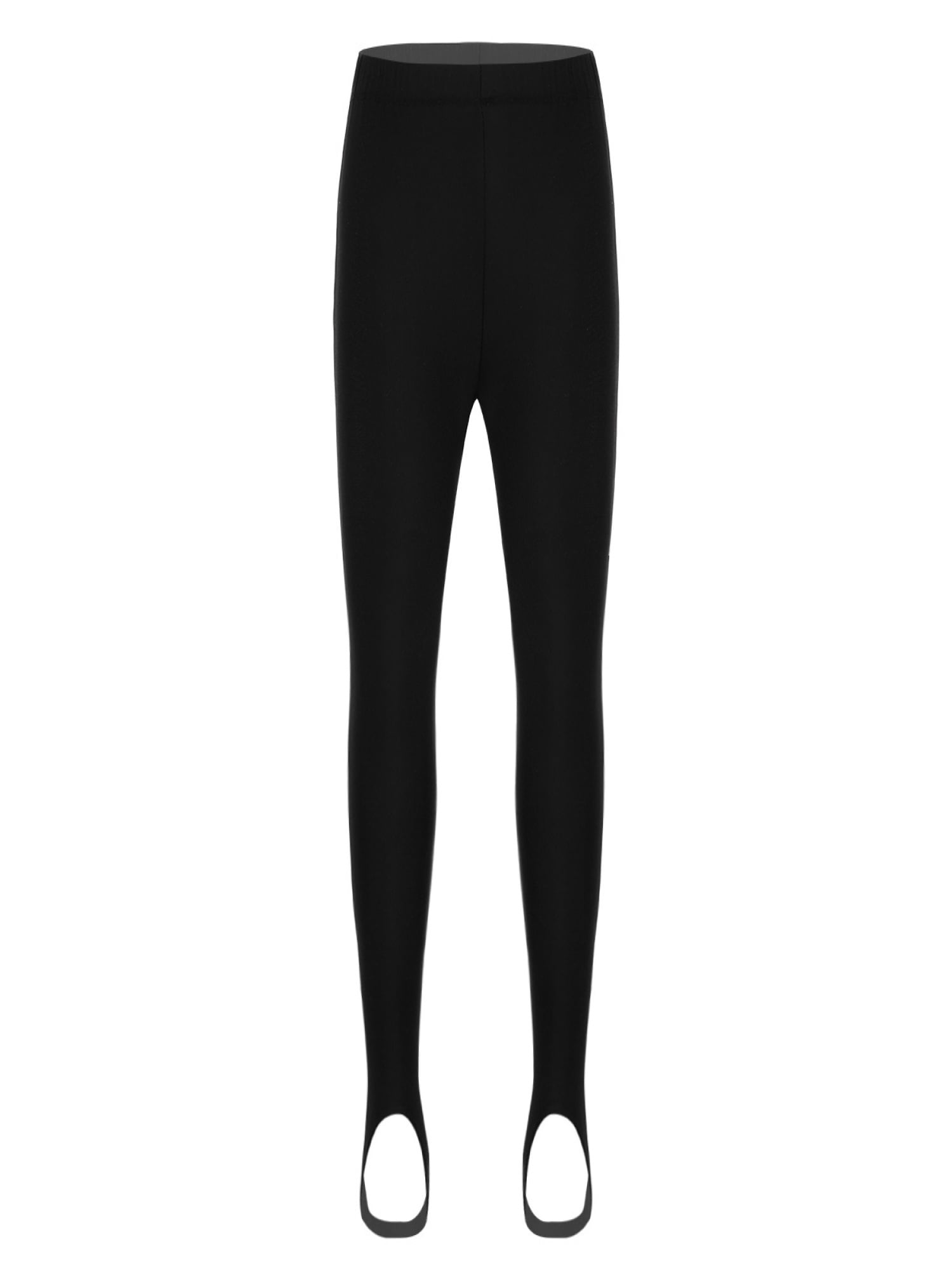 Kids Girl Bowknot Stirrup Solid Dancing Leggings
