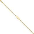thumbnail image 2 of 14K Yellow Gold Figaro Id Bracelet (Width 4.5) (Length 7) - Jbsp, 2 of 5