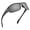 Frame: Matt Smoke Crystal / Lens: Smoke, variant on Hiwassee Polarized Sport Sunglasses, UV Wrap Design