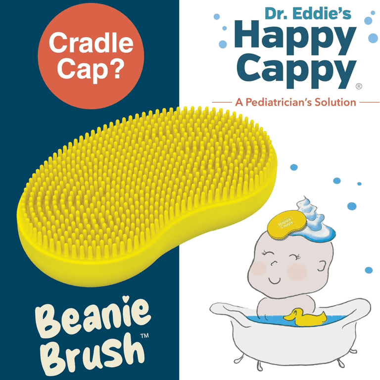 Happy Cappy Beanie Brush for Cradle Cap, Food-Grade Silicone photo 3