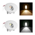 thumbnail image 5 of Aplique de pared SANDIY con caja de montaje integrada, luz nocturna redonda para escaleras, pasillos, balcones, luminaria CA 85-265 V/CC 12 V, 5 of 5