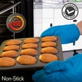 thumbnail image 4 of NutriChef Non-stick Carbon Steel Muffin Pans - Pair of Cupcake Cookie Sheet Pan Style for Baking, 4 of 7