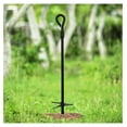 thumbnail image 6 of Ground Anchor Kit 8pk - 15 Inch Tent Stakes, Black Shed Anchors for Outdoor Furniture, Greenhouse, Trampoline, & Holiday Decorations, 6 of 7