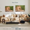 thumbnail image 4 of Elephant Stock Motherly Lioness Wall Art - Horizontal Canvas Wall Art - Living Room Wall Decor - Animal Canvas - Beige And Brown Decor - 39" x 26", 4 of 8