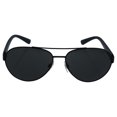 thumbnail image 1 of Polo Ralph Lauren Men's 0ph3098 Aviator Sunglasses, Matte Black1, 61 mm, 1 of 1