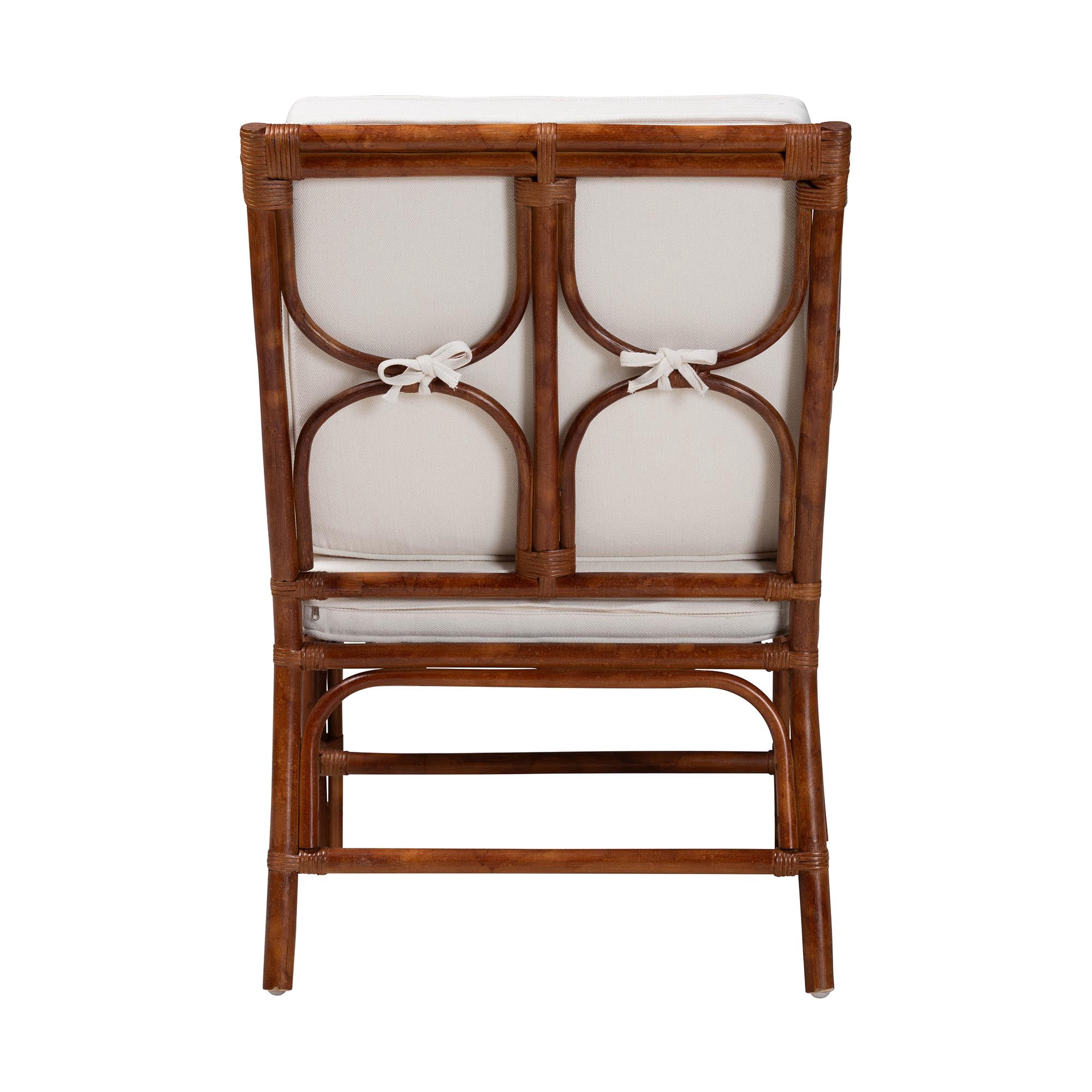 bali & pari Cleantha Boho Armchair, Marbled Tortoise Brown