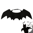 thumbnail image 2 of NOVELAR Wool Felt Bat Wings for Pets, Hollow Design for Leash Attachment, Cute Halloween Costume for Cats and Small Dogs, 2 of 7