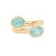 thumbnail image 1 of Anillo para Mujer con Cristal Fino Swarovski en forma de Oval–  Bañado en Oro 14k– Anillo Elegante y Brillante-Aretes de Mujer de Moda, Joyería para Mujer de Moda– Regalo especial Ortiz Espinosa Temporada, 1 of 3