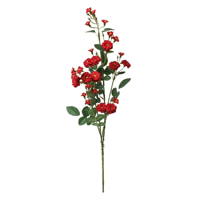 Single Small Rose Flower Rose Silk Flower False Flower Flower Wedding Home Decoration Vase Flower Arrangement Dried Flowers