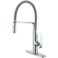 thumbnail image 5 of Accent Single Handle Pull-Down Sprayer Kitchen Faucet in Polished Chrome, 5 of 16
