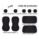 thumbnail image 2 of Fundas  Bloosom Para 5 Asientos De Automóvil 9 Piezas Universa Negro, 2 of 4