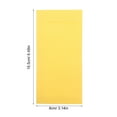 thumbnail image 2 of Nestingho 60Pcs Yellow Business Envelopes Self Seal Paper Letter Sized Envelopes for Invitations, 2 of 6