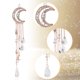 thumbnail image 3 of Horquillas para el pelo románticas con diseño de luna creciente y estrella, cuentas de cristal, borlas, horquillas para el pelo, cadena para mujeres y niñas, joyería nupcial, accesorios para el pelo,, 3 of 5