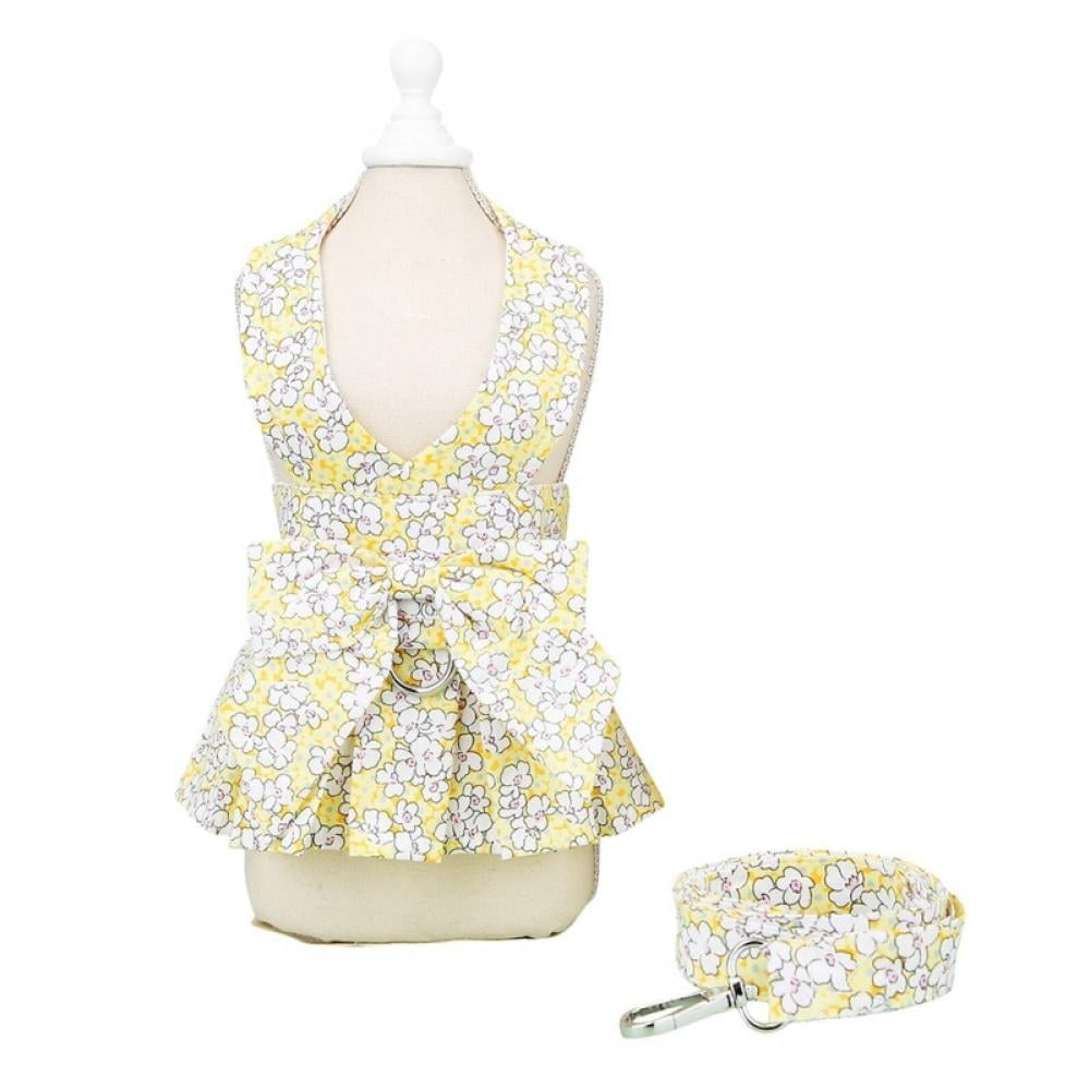 Daxin Dog Harness and Leash Set,Breathable Lightweight Walking Travel