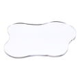 thumbnail image 1 of Miangastore Transparent Acrylic Plate Home Users Storage Solution 1Set 6.48x5.11x0.24 In, 1 of 8