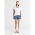 thumbnail image 3 of Free Assembly Women's Cotton V-Neck Tee with Short Sleeves, Sizes XS-XXL, 3 of 6