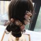 thumbnail image 5 of 1 Juego de banda para el cabello floral seco, joyería de moda, hermosos adornos para el cabello, horquilla de flores para boda creativa para Sunnimix Accesorios para el cabello de la novia de la boda, 5 of 8