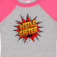 thumbnail image 4 of Inktastic Little Sister Super Hero Girls Baby Bodysuit, 4 of 5