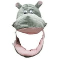 thumbnail image 3 of Petitebelle Hippo Costume Hat (Gray, One Size), 3 of 4