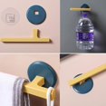 thumbnail image 3 of Plastic Wall Mounted Towel Hook Towel Rack Hanging On Cupboard Plastic Towel Hook The No Drilling ABS Towel Rack For Kitchen, 3 of 5