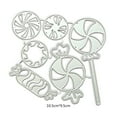 thumbnail image 4 of HYROOY Lolp Candy Metal Cutting Dies Scrapbooking Stencil Die Cuts Card Embossing Carbon Steel, 4 of 4