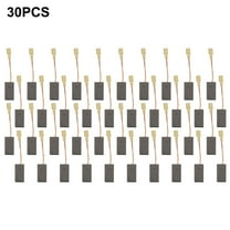 For Bosch Angle Grinder Compatible Carbon Brush Kit Total Thirty Pieces Each Sized at Five by Eight by Fifteen mm