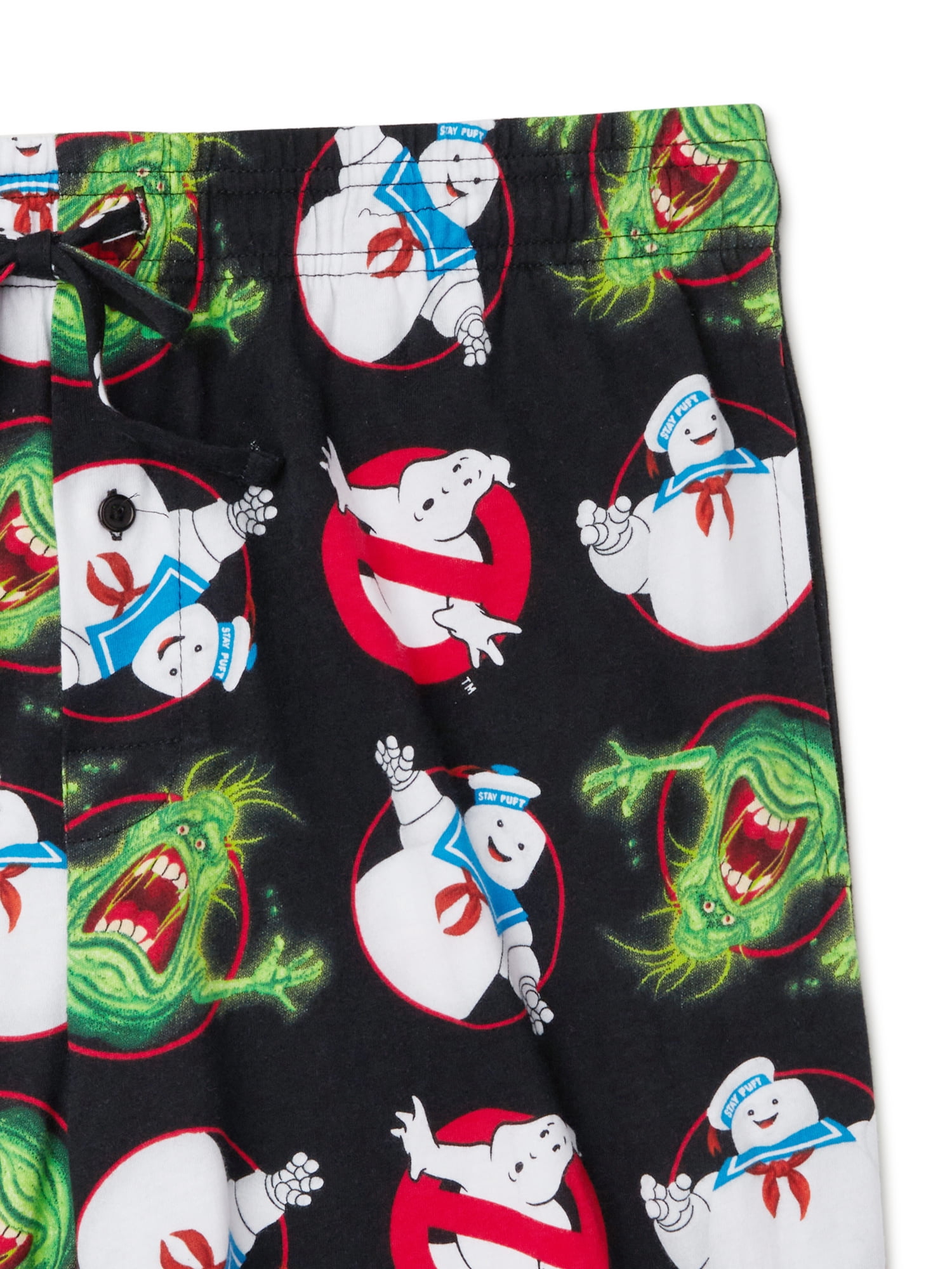 Ghostbusters Characters All-over Print Cotton/Polyester Men's Sleep Pants, Sizes S-2XL