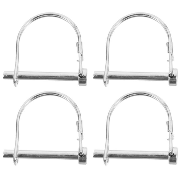 Raindrops Trailer Latch Pin Locking Hitch Pin Silver Durability 4pcs