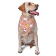 thumbnail image 6 of Dog Bandanas, Plaid Cartoon Cute Rabbit Painting Adjustable Dog Scarf Triangle Bib Handkerchief Accessories for Small Medium Large Dogs, Cats, Pets, 6 of 6