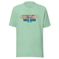 thumbnail image 3 of Unisex Lightweight Good Life Tampa Florida Surf Shop Tee Shirt Longboard Surfing, 3 of 4