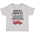 thumbnail image 3 of Inktastic Firefighter Volunteer Fireman Boys Toddler T-Shirt, 3 of 5