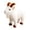 White, variant on FashionCha Sheep Stuffed Animal Toy Plush Doll Lifelike Cartoon Figurine Play Partner Soft Simulation Suitable for gift giving home decoration living rooms bedrooms offices cribs cars Black