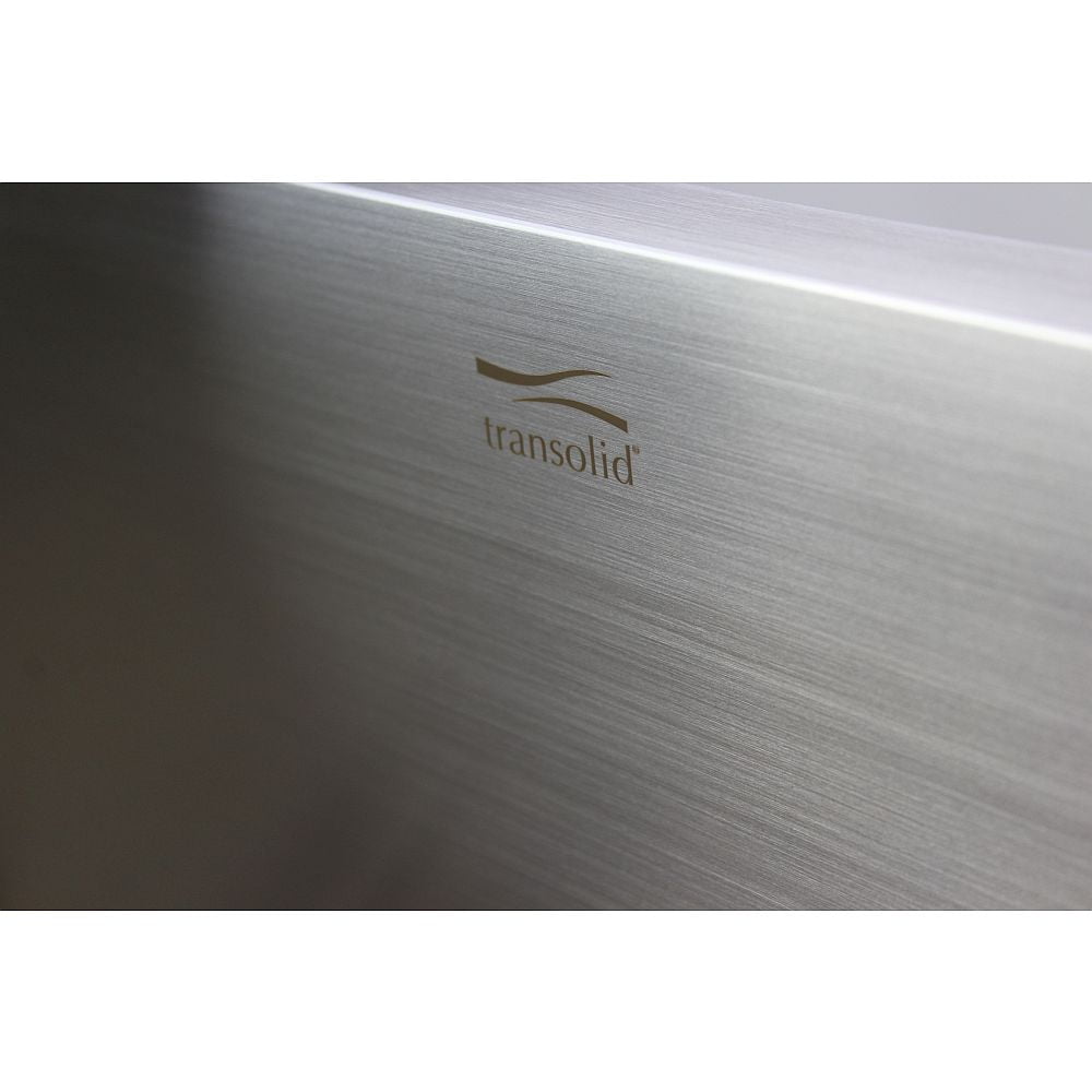 Transolid DUDOT321910-16 Diamond Titan 16 Gauge Stainless Steel 32-in Undermount Kitchen Sink with Taper in Stainless Steel