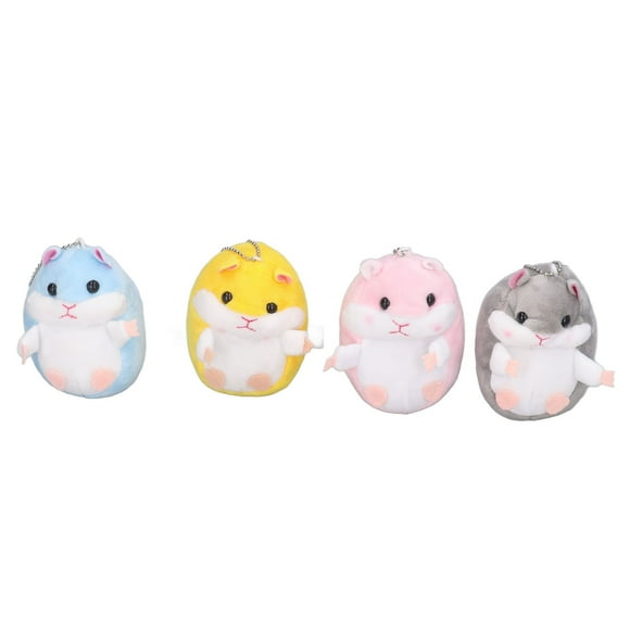 Hamster Plush,4pcs Plush Keychain 4 Kids Key Chain Plush Keychain Unbeatable Value