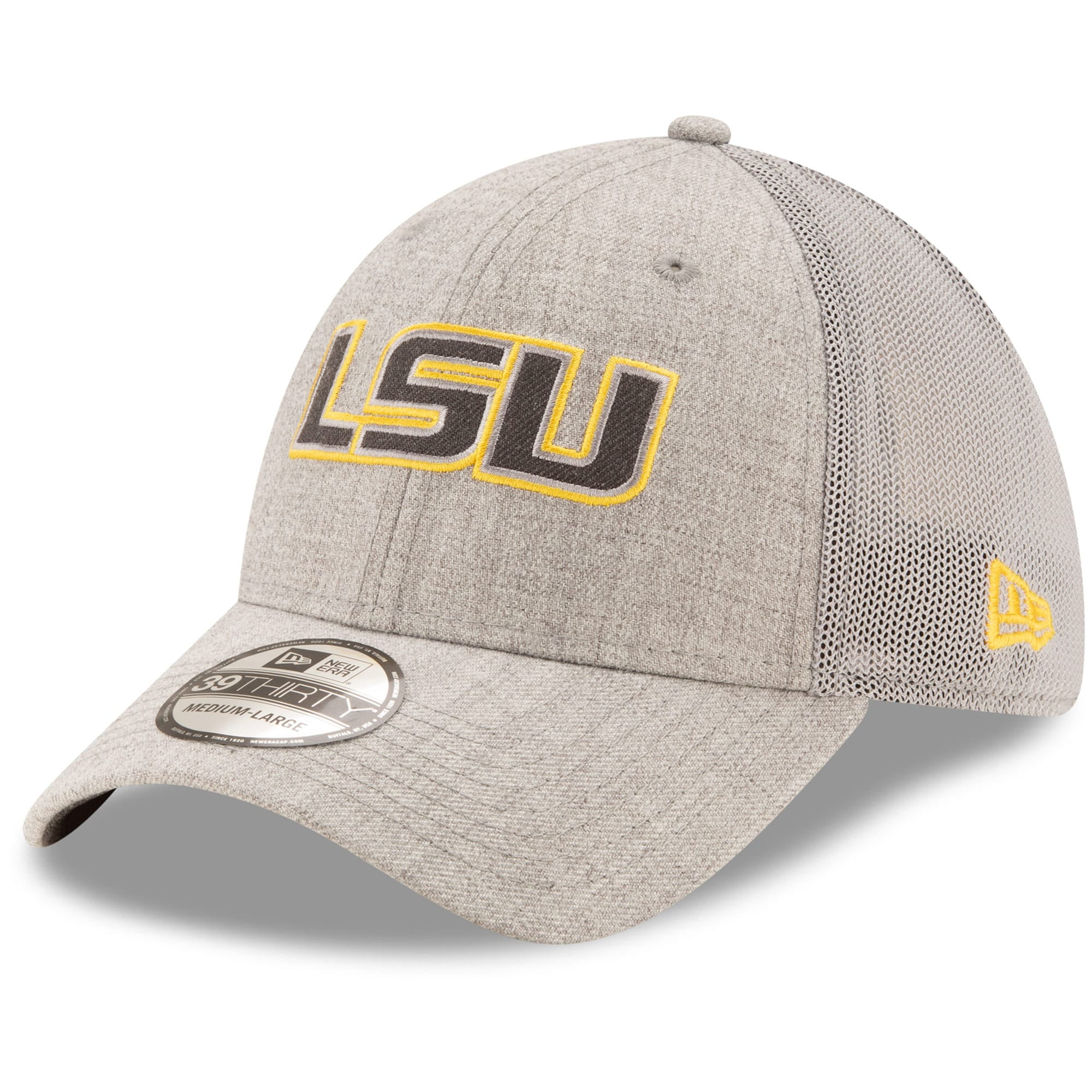 Men's New Era Gray LSU Tigers Grayed 