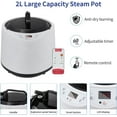 thumbnail image 7 of Portable Sauna, Personal Sauna for Home with 2L Steam Generator, Personal Sauna Tent, Portable Steam Sauna Box with Remote Control, Steam Saunas for Home,at Home Sauna, 7 of 7