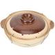 thumbnail image 1 of Olla de barro de cerámica, olla de cocina, olla de cocina, cacerola con asa para el hogar, 1 of 6