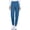Caribbean Blue, variant on Cherokee Allura Women's Mid Rise Jogger Scrub Pants with 5 Pockets