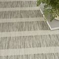 thumbnail image 3 of Nourison Positano Indoor/Outdoor Grey Ivory 7' x 10' Area Rug (7x10), 3 of 9