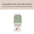 thumbnail image 3 of Melii Baby & Toddler 2-Compartment Snack Container, 2 Pack, 8.1 oz Each (16.2 oz Total), Sage & Ivory, 3 of 5