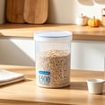 thumbnail image 6 of Fufafayo Plastic Airtight Storage Jars, Multipurpose Kitchen Sealed Containers, Grain Cereal Storage Canisters, Reusable Food Storage Pots for Powdered Milk, 6 of 6
