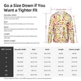 thumbnail image 6 of Picia Colorful Leaves Women's Men's UPF 50+ Sun Protection Hoodie Shirt Long Sleeve SPF Fishing Outdoor UV Hiking Lightweight Shirts-XX-Large, 6 of 9