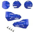 thumbnail image 6 of Nishiyuenyi Generic Motorcycle Hands Guards Easy to Install Professional Fittings Universal Decoration Windshield Deflectors Blue, 6 of 9
