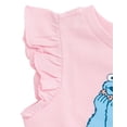 thumbnail image 6 of Sesame Street T-Shirt and Skirt Set Elmo Cookie Monster Abby Cadabby Pink, 6 of 8