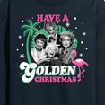 thumbnail image 3 of Golden Girls - Have A Golden Christmas - Men's Long Sleeve T-Shirt, 3 of 5