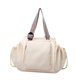 thumbnail image 1 of Bolsa de hombro para mujeres de mochila de mochila de mochila de mochila transformable para viajar en gimnasio Beige, 1 of 8